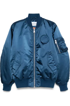 Etudes Logo-patch bomber jacket