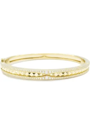 Bvlgari 2010s 18kt yellow B.Zero1 diamond bracelet