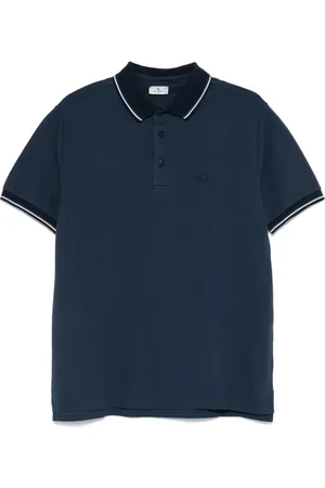 Etro Pegaso-embroidered polo shirt