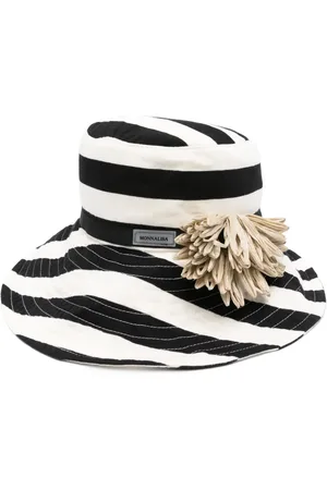 MONNALISA Striped bucket hat
