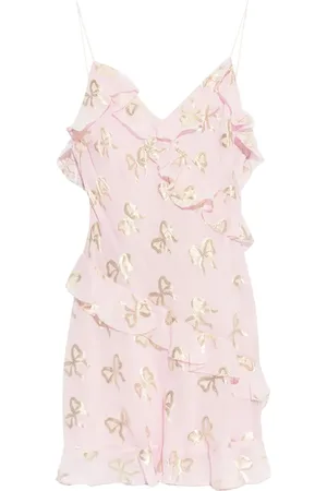 LOVESHACKFANCY Lomina silk dress