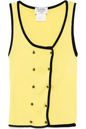 CHANEL 1995 sleeveless top