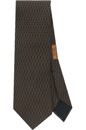 Hermès 2010s silk tie