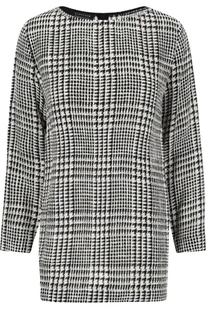 GIANLUCA CAPANNOLO Tartan check mini dress