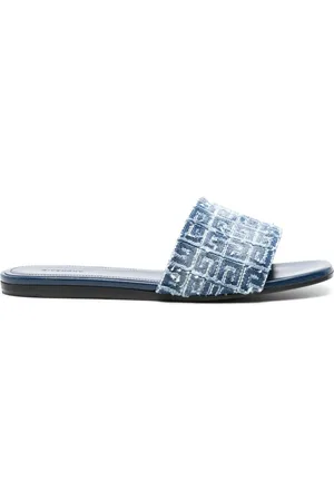 Givenchy 4G-monogram distressed slides