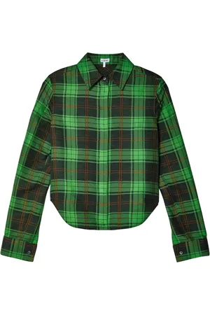 Loewe Plaid-check button-up shirt