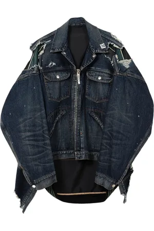 Maison Mihara Yasuhiro Layered denim jacket