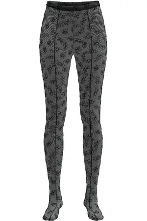 MACCAPANI The Footed monogram leggings