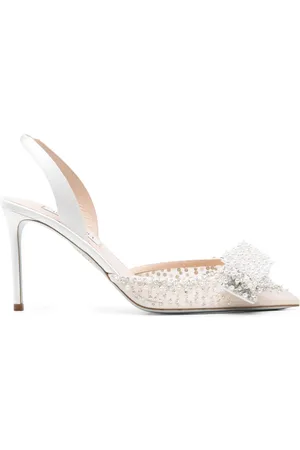 Aquazzura 85mm Melodie slingback pumps