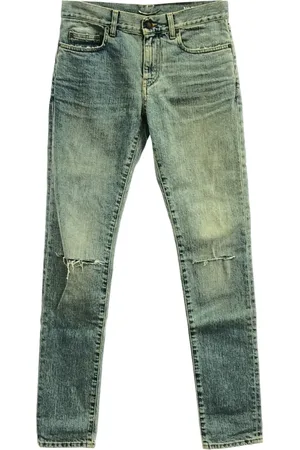 Saint Laurent 2000s ripped jeans