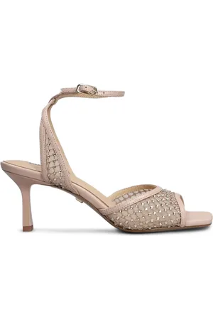 Lola Cruz 65mm crystal-embellished sandals
