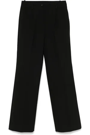 Nº21 Pleat-detail trousers