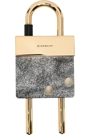Givenchy Two-tone brass padlock