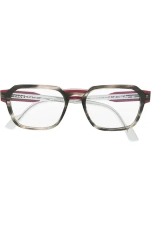 face Square-frame optical glasses