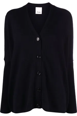 Allude V-neck wool-cashmere cardigan