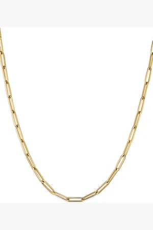 David Yurman 18kt yellow chain link necklace (3.5mm)
