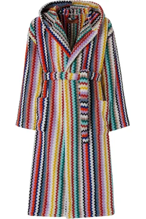 Missoni Chevron cotton terry bathrobe