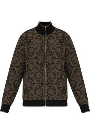 VERSACE Barocco-print cardigan