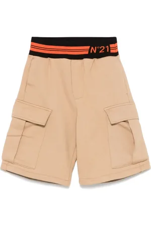 Nº21 Cotton track shorts
