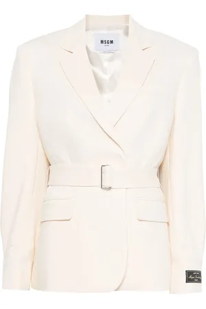 Msgm Belted blazer