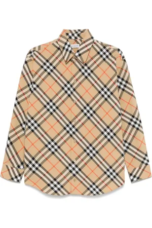 Burberry IP-check shirt