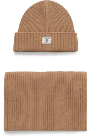 GANT Logo-patch beanie