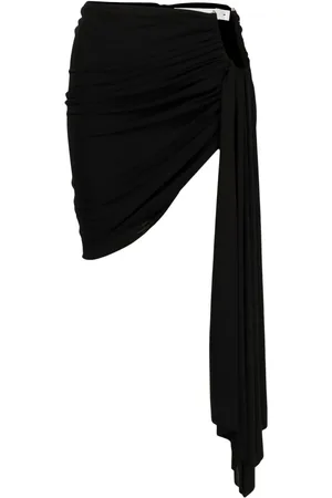 CHRISTOPHER ESBER Arced Palm draped miniskirt