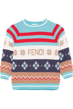 Fendi Intarsia-knit sweater