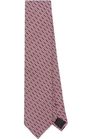 Lanvin Jacquard silk tie