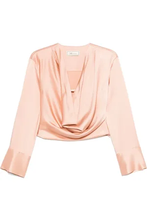 BLUMARINE Cowl-neck blouse