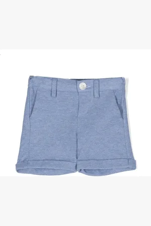 FAY Textured-finish cotton shorts