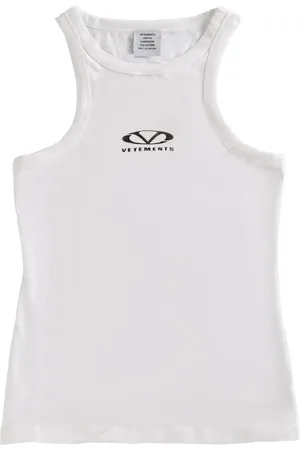 Vetements Oval-logo tank top