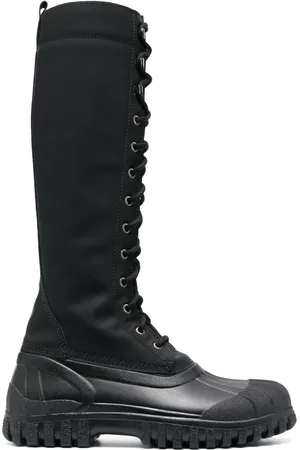 Rains Thigh-length lace-up boots