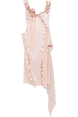 Rokh Gathered detail dress