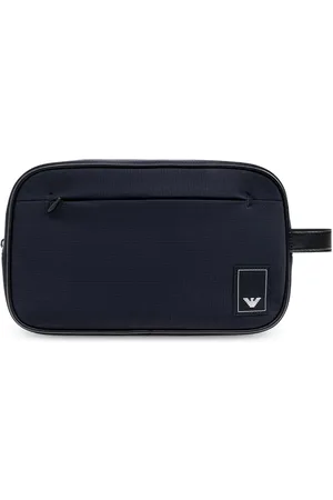 Emporio Armani Logo-patch wash bag