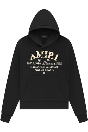AMIRI Logo-print cotton hoodie