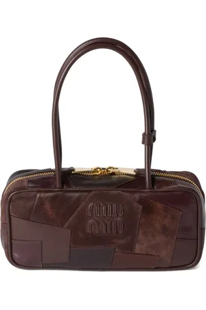 Miu Miu Beau patchwork tote bag