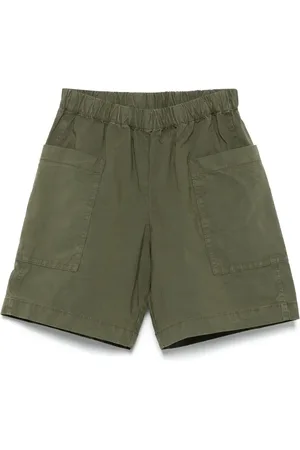 Il gufo Elasticated-waistband shorts