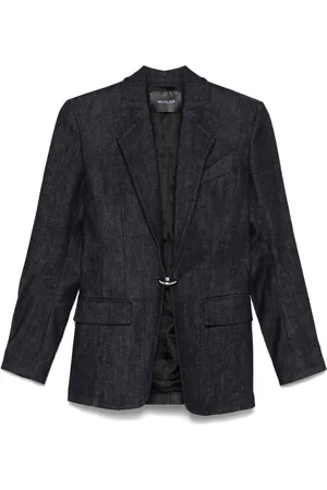 MUGLER Pierced tailored blazer