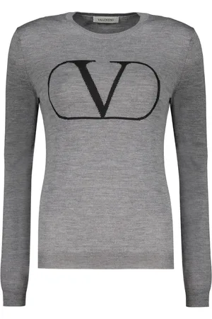 VALENTINO GARAVANI Intarsia-knit logo jumper