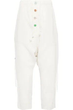 UNDERCOVER Drawstring drop-crotch trousers