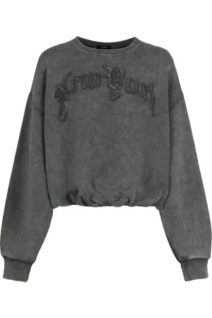 R13 Embroidered logo sweater