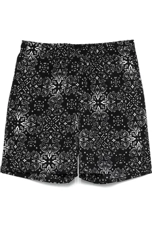 Garment Workshop Paisley-print bermuda shorts