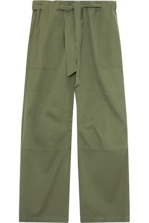 Simkhai Tied-waist cropped trousers