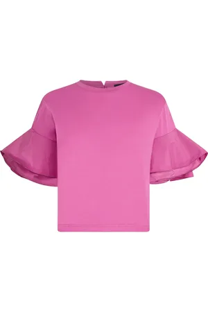 Liu Jo Flounce-sleeve T-shirt