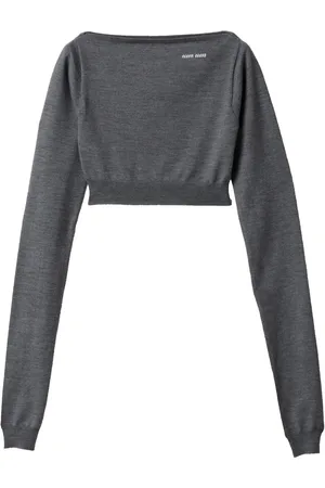 Miu Miu Boat-neck top