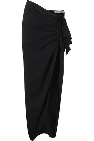 CHRISTOPHER ESBER Ruched midi skirt