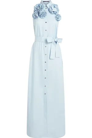 Karl Lagerfeld Floral appliqué maxi dress