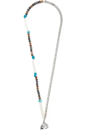 GABRIELE PASINI Skull-pendant bracelet