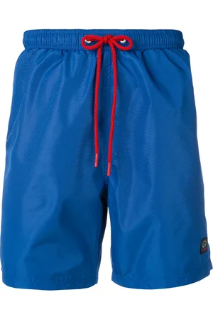 Paul & Shark Contrast drawstring swim shorts